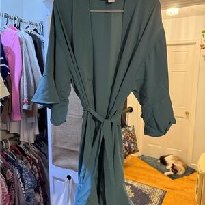 Birdy Grey Robe - Sea Glass